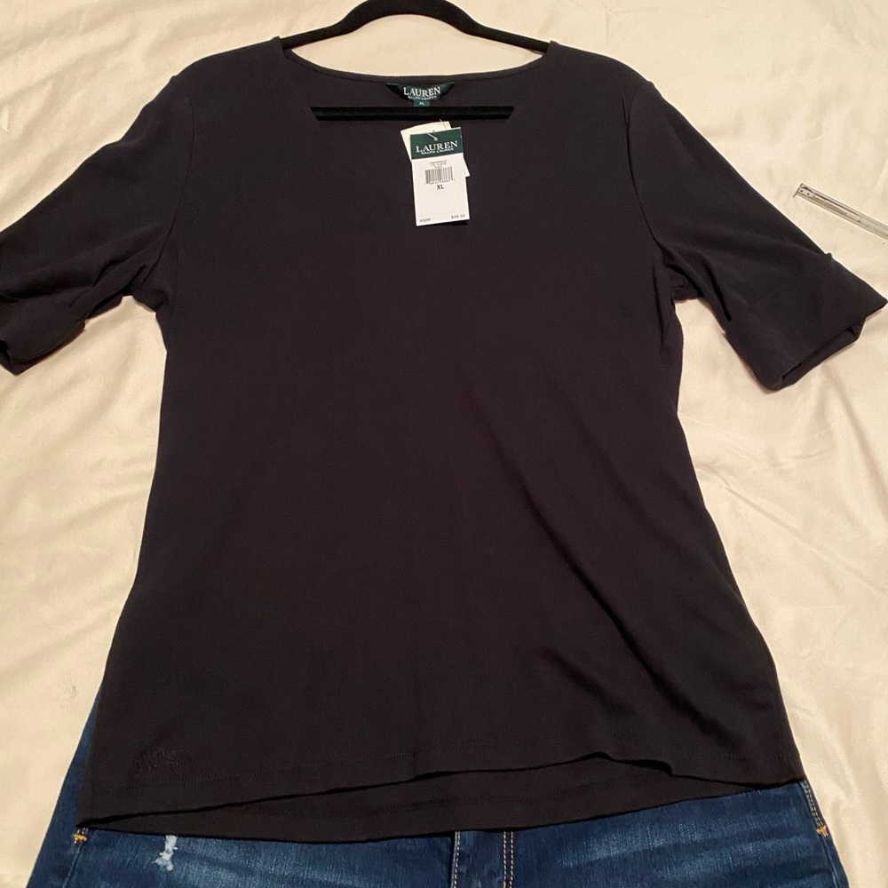 Blk Ralph Lauren shirt - new w/ tag